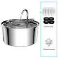 Paws and Splash - Stainless Steel Cat Water Fountain