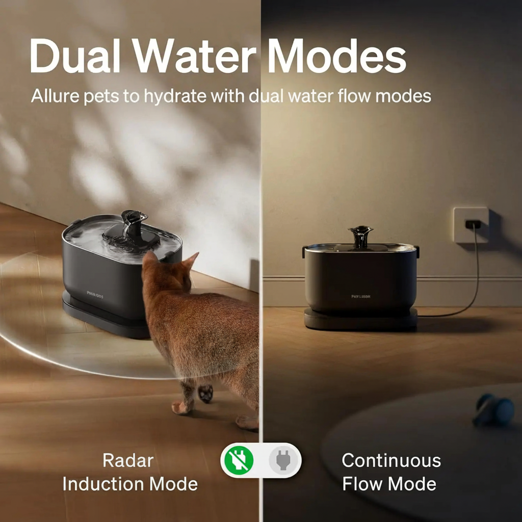 Dual Water Modes